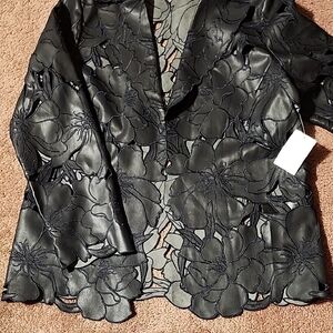 Floral Navy Women's Jacket